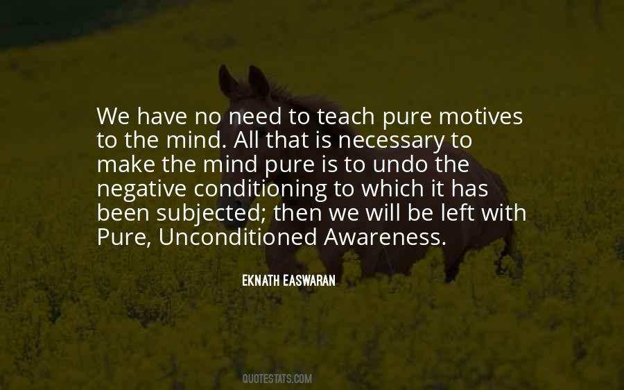 Quotes About Mind Conditioning #706249