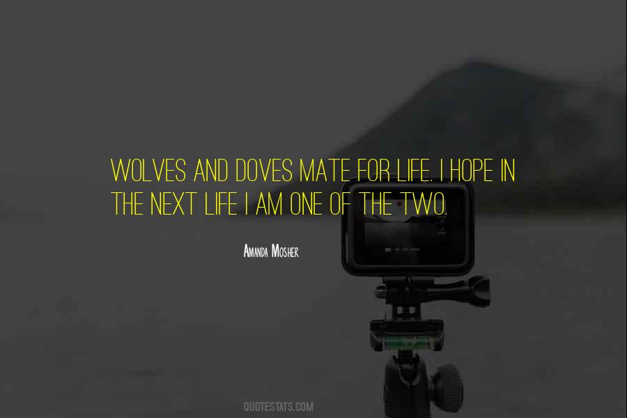 Wolves Mate For Life Quotes #213084