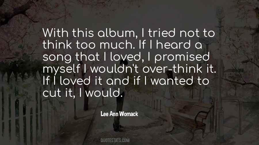 Womack Quotes #864675
