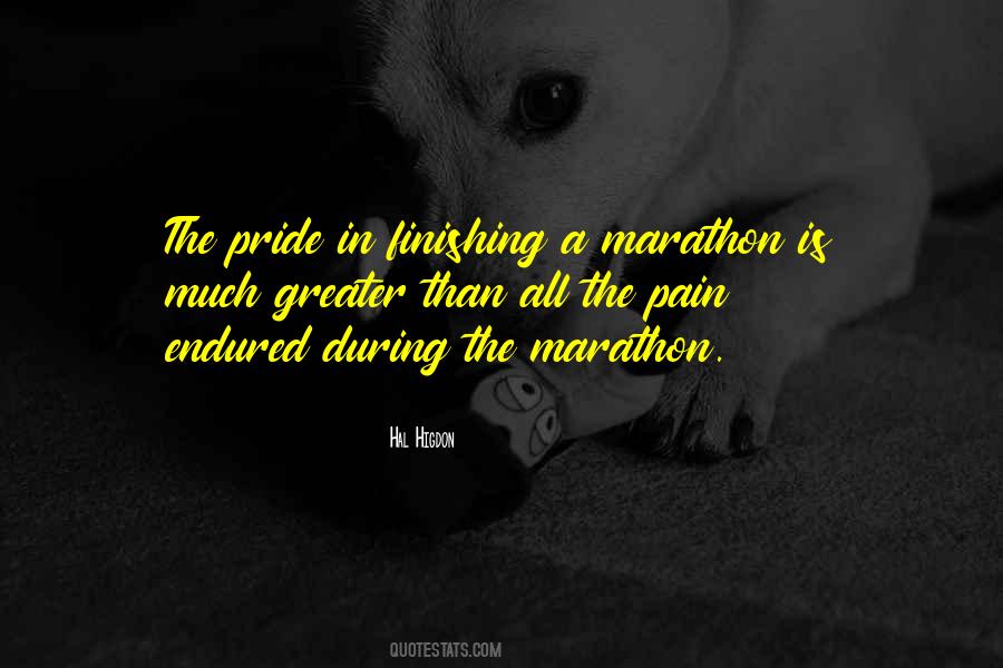 Quotes About Finishing A Marathon #703242