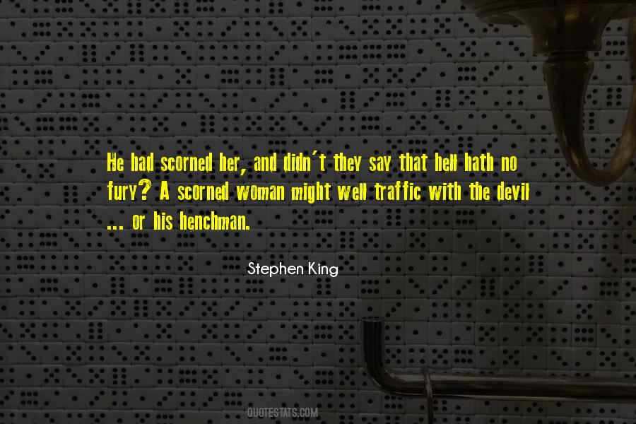 Woman And Devil Quotes #1245085
