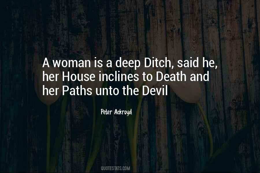 Woman And Devil Quotes #1302806