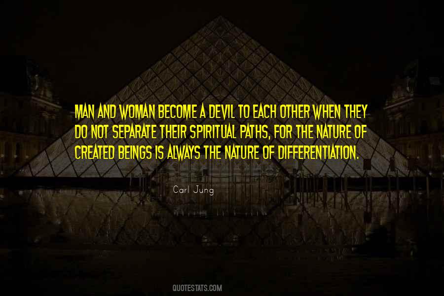 Woman And Devil Quotes #135625