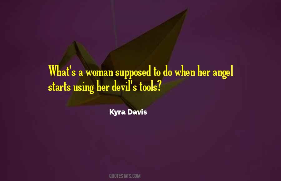 Woman And Devil Quotes #1473139