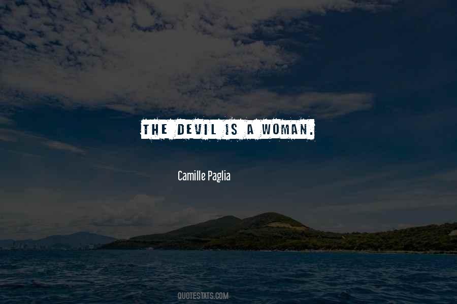 Woman And Devil Quotes #1843562