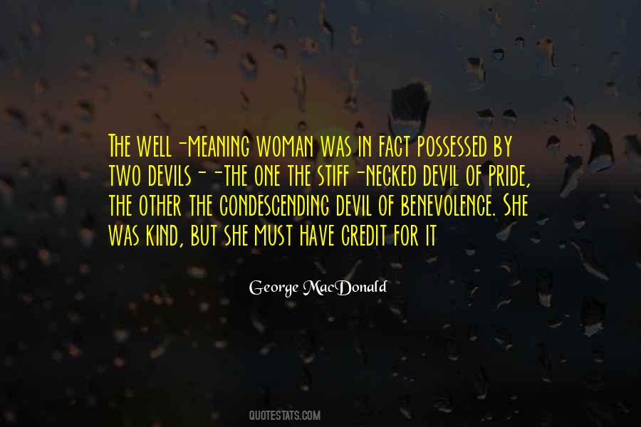 Woman And Devil Quotes #206393