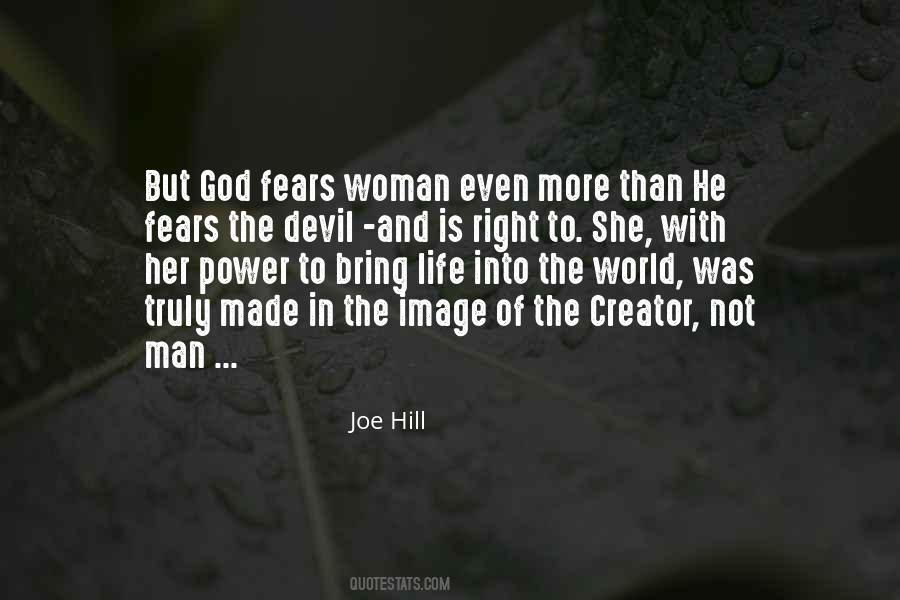 Woman And Devil Quotes #409088