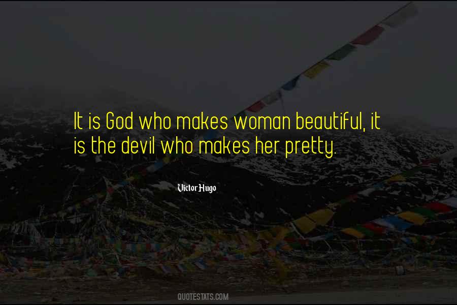 Woman And Devil Quotes #495601