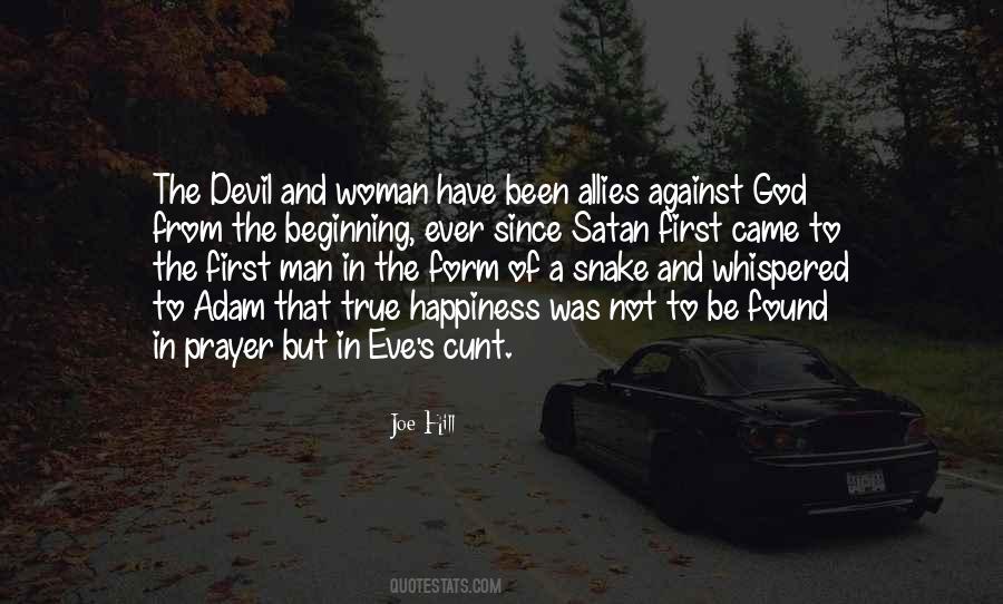 Woman And Devil Quotes #87904
