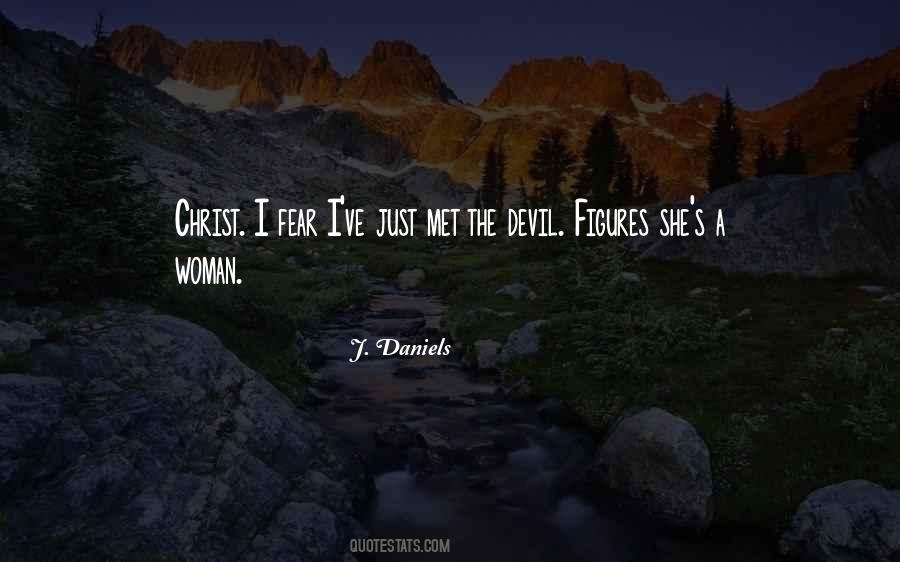 Woman And Devil Quotes #927518