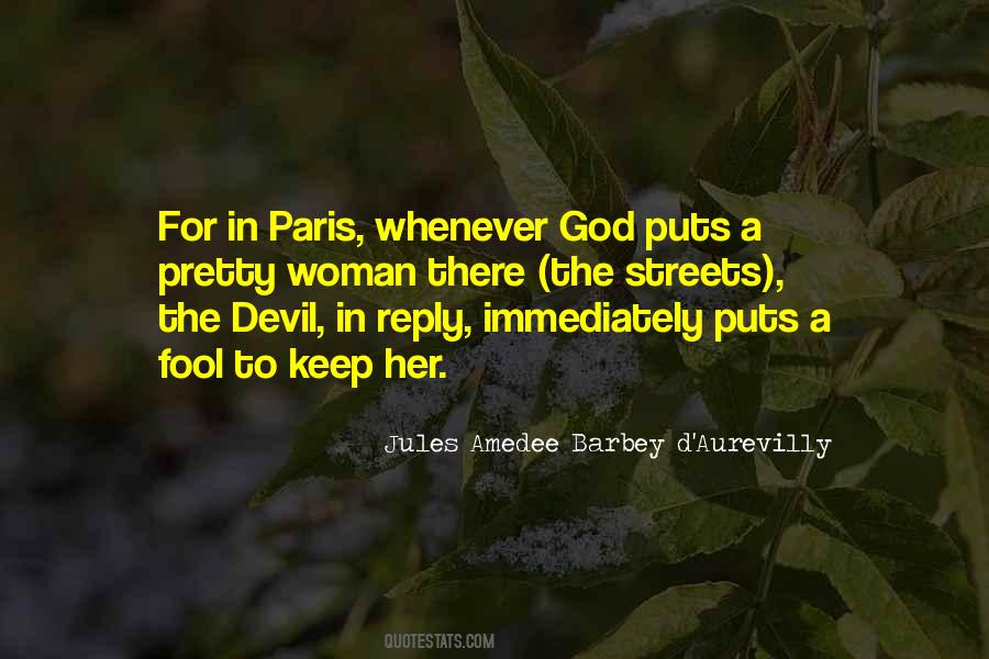 Woman And Devil Quotes #945597
