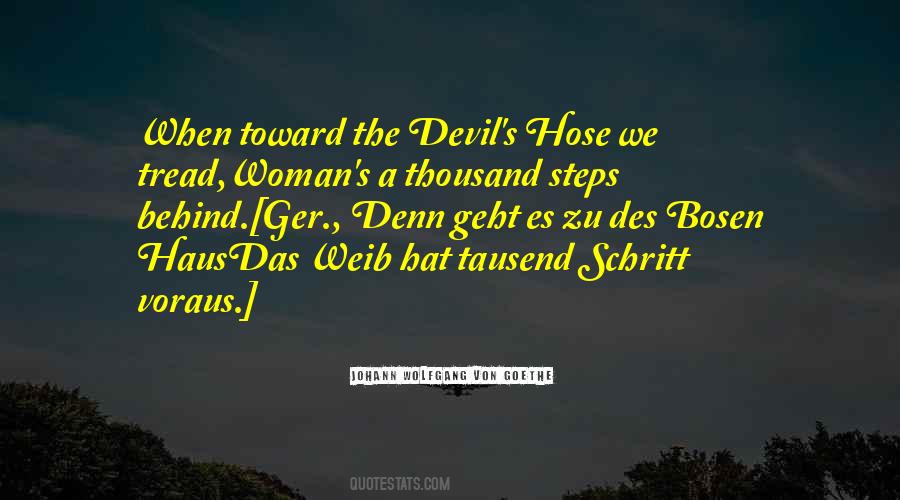 Woman And Devil Quotes #972239