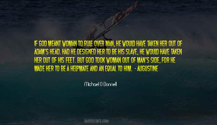 Woman And God Quotes #313520