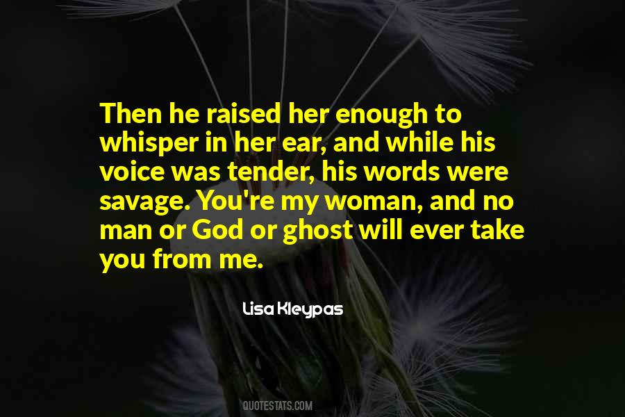Woman And God Quotes #329110