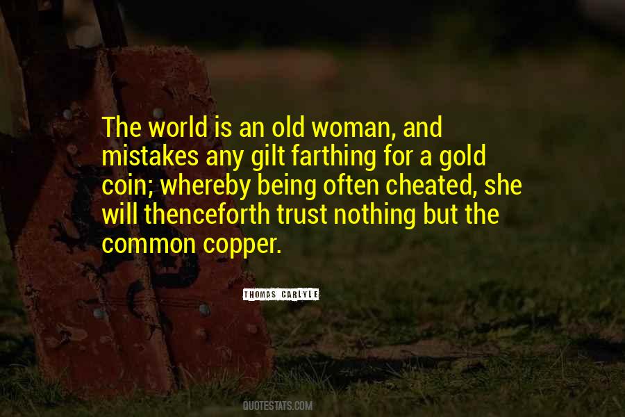 Woman And Gold Quotes #1566761