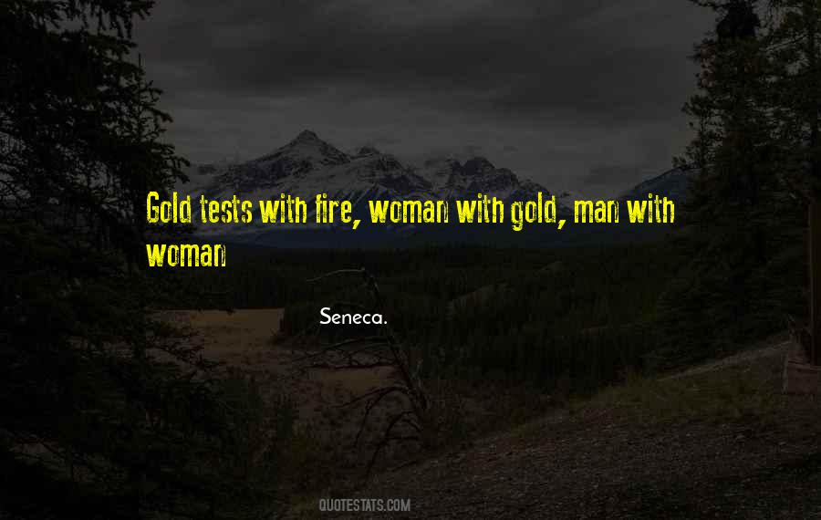 Woman And Gold Quotes #294897