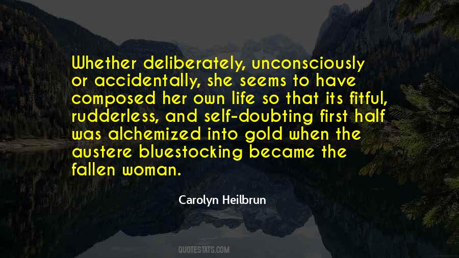Woman And Gold Quotes #858249