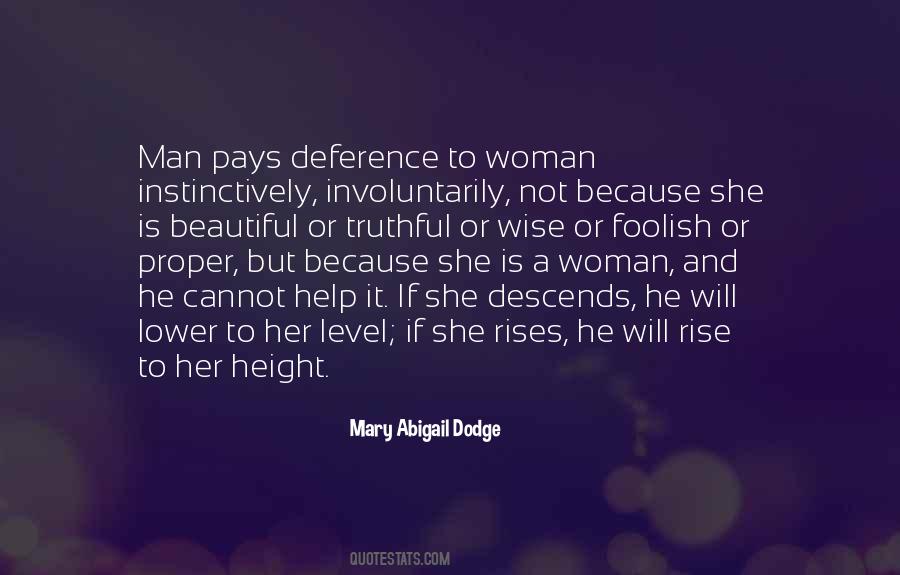 Woman And Her Man Quotes #172441