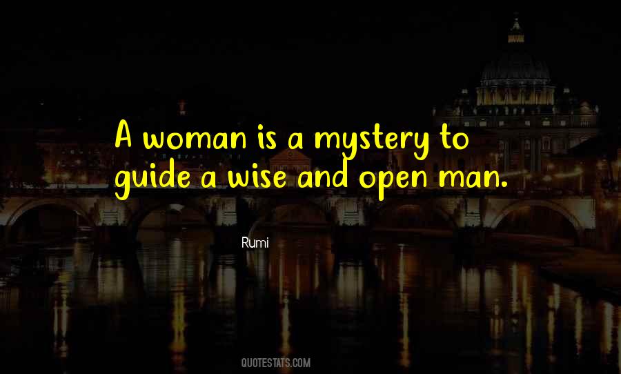 Woman And Mystery Quotes #154981