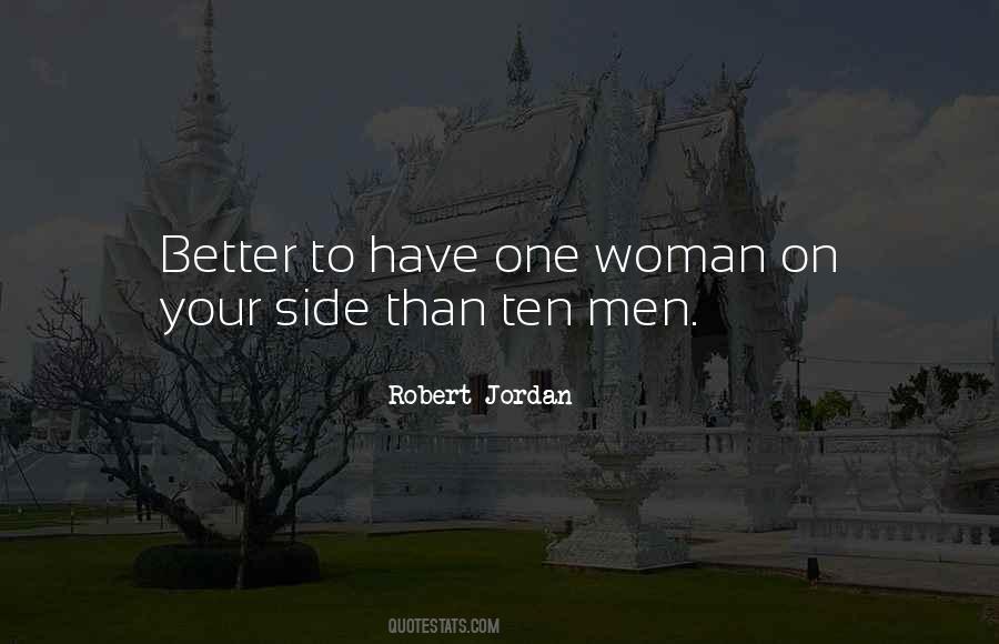 Woman By My Side Quotes #308439
