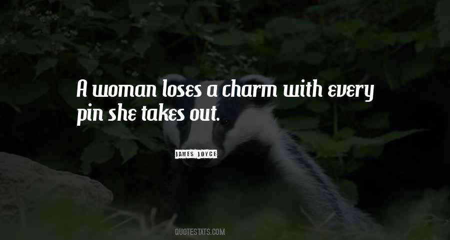 Woman Charm Quotes #997921