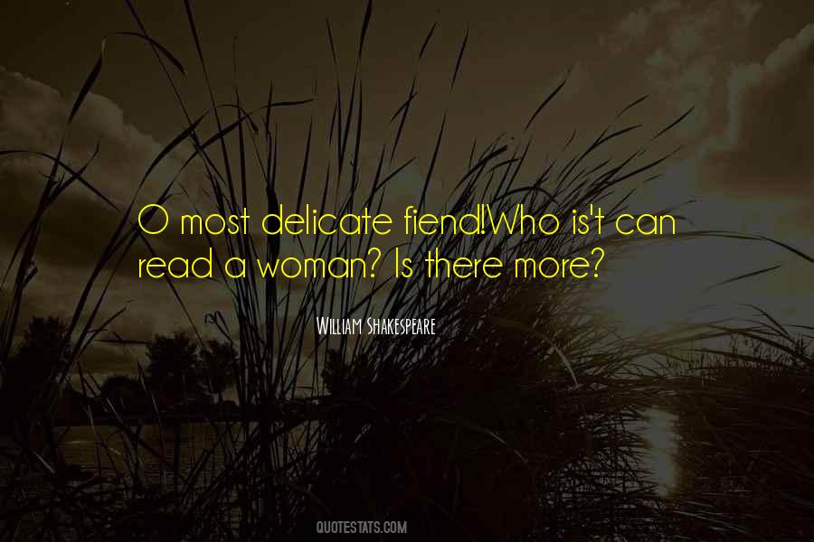 Woman Delicate Quotes #1516579