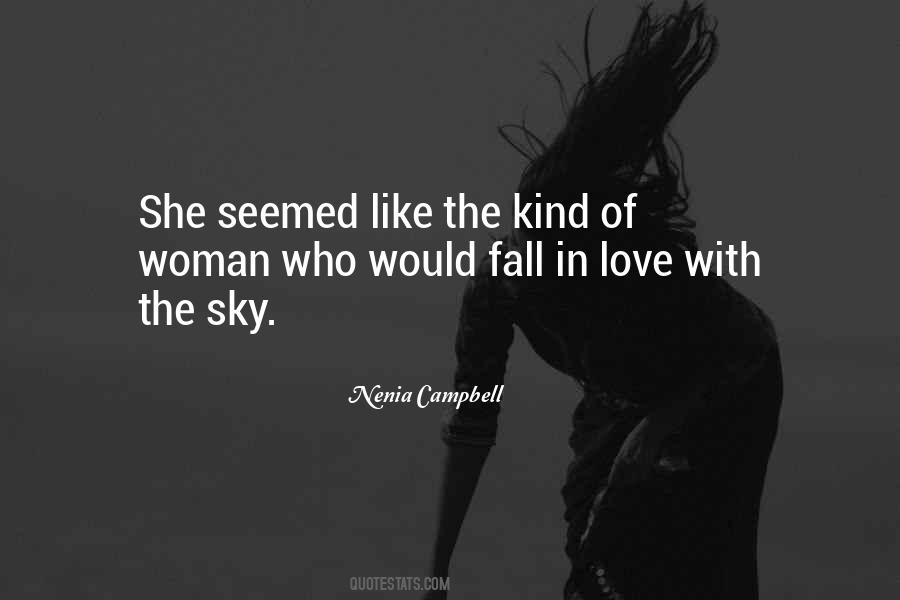 Woman Falling In Love Quotes #492774