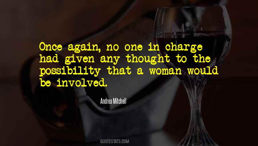 Woman In Charge Quotes #384121