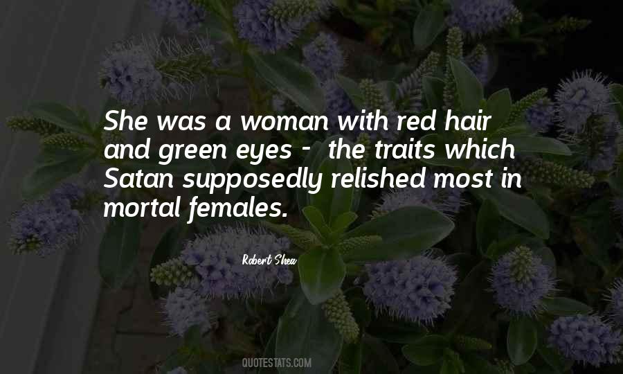 Woman In Red Quotes #640964