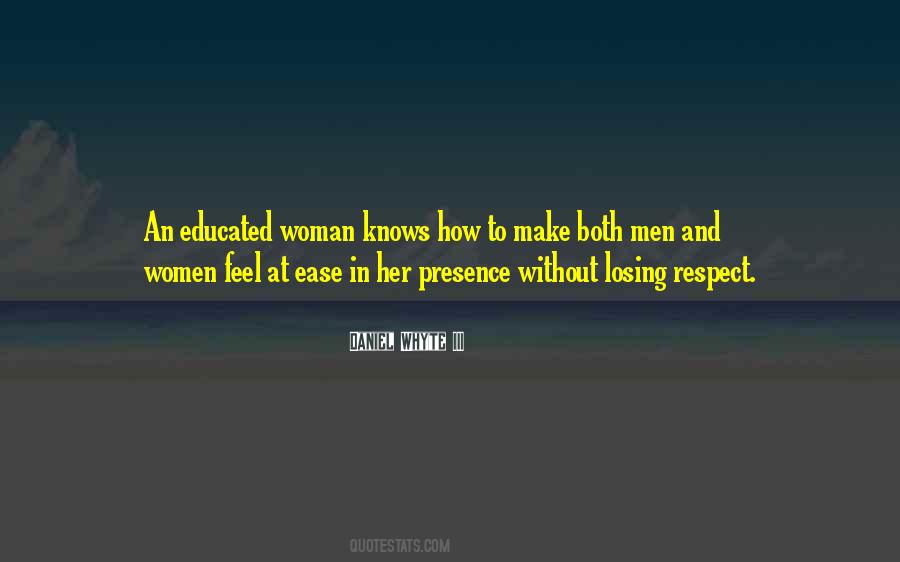 Woman Knows Quotes #1165655