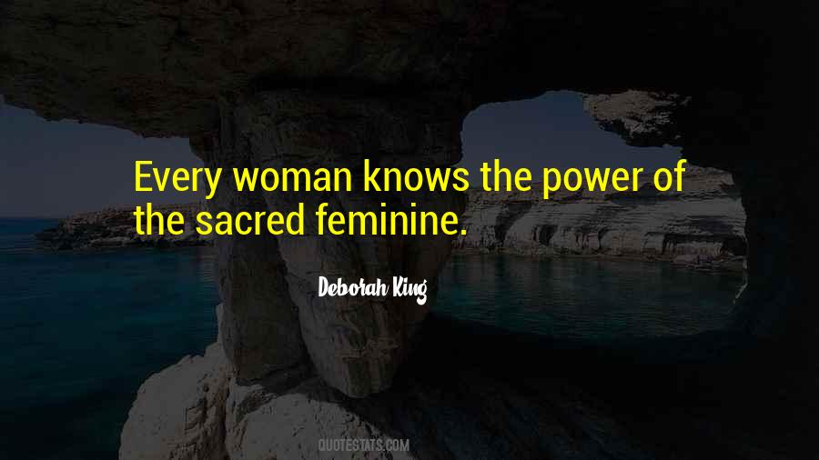 Woman Knows Quotes #1659523