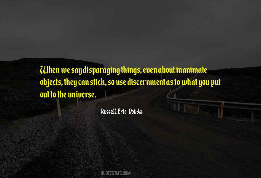 Quotes About Inanimate Objects #430685