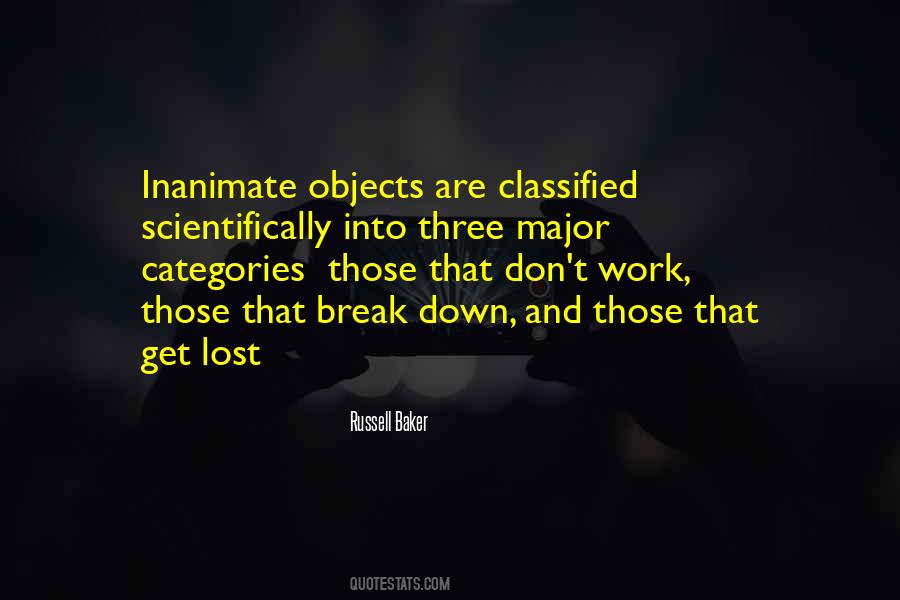 Quotes About Inanimate Objects #51533