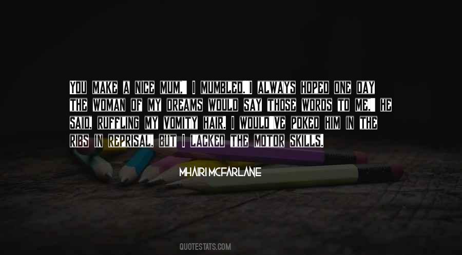 Woman My Dreams Quotes #1712802