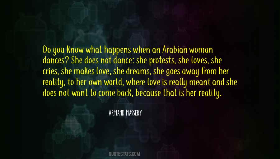 Woman My Dreams Quotes #45463