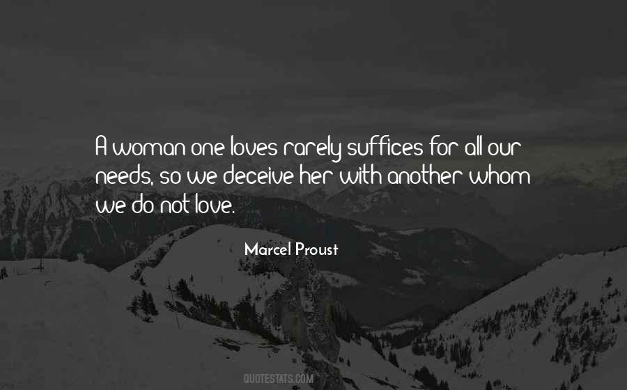 Woman Needs Love Quotes #1578297