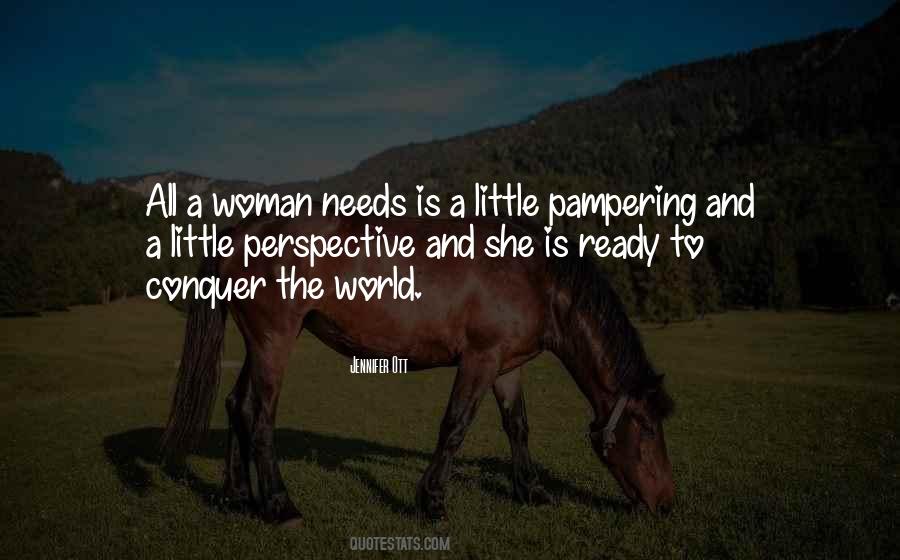 Woman Needs Quotes #1268089