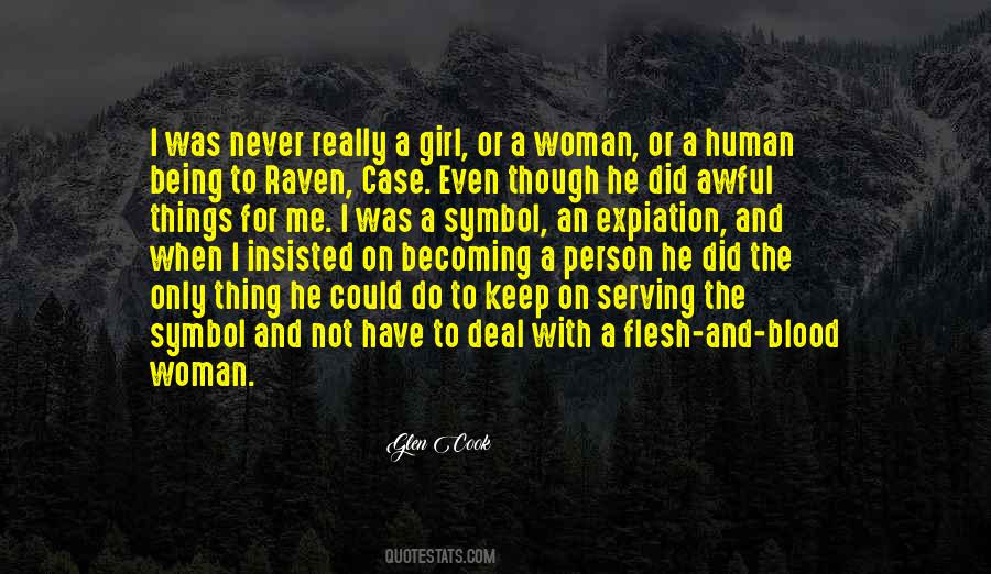 Woman Not A Girl Quotes #348408