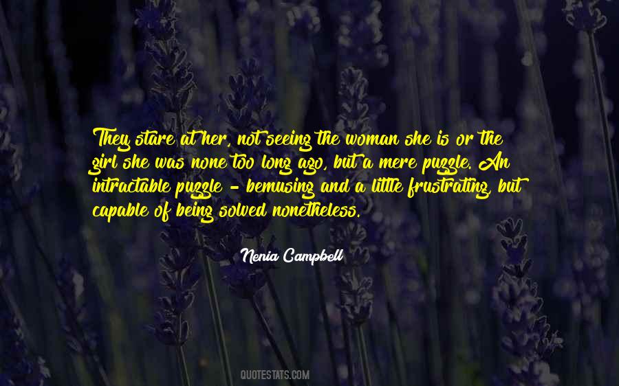 Woman Not A Girl Quotes #595572