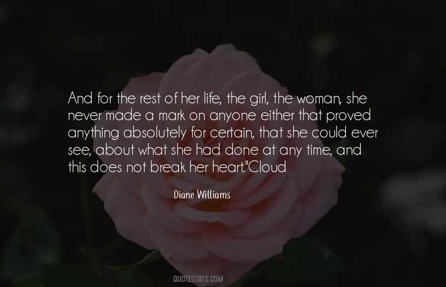 Woman Not A Girl Quotes #912579