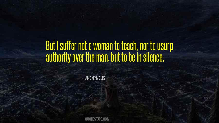 Woman Over Man Quotes #1217882