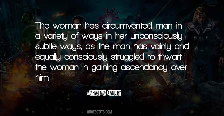 Woman Over Man Quotes #691303