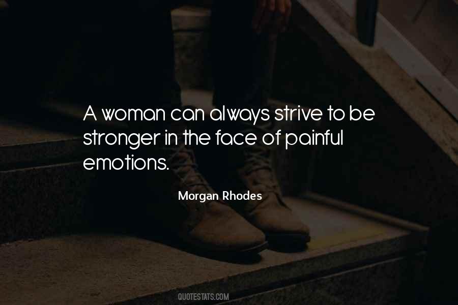 Woman Stronger Quotes #1074006