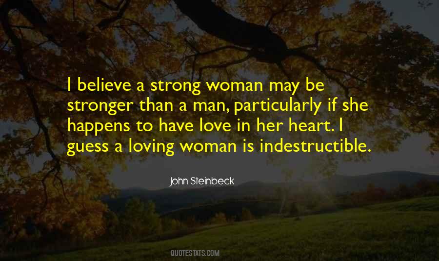 Woman Stronger Quotes #1138191