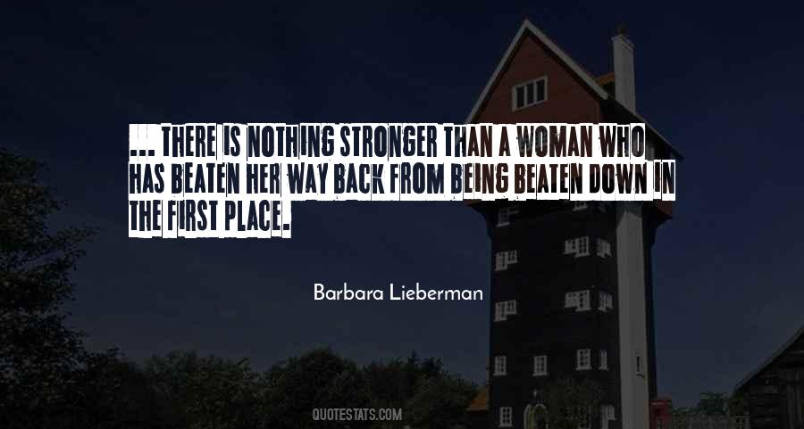Woman Stronger Quotes #1155422