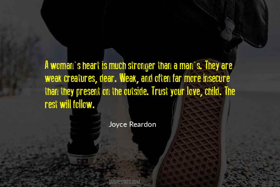 Woman Stronger Quotes #1260687