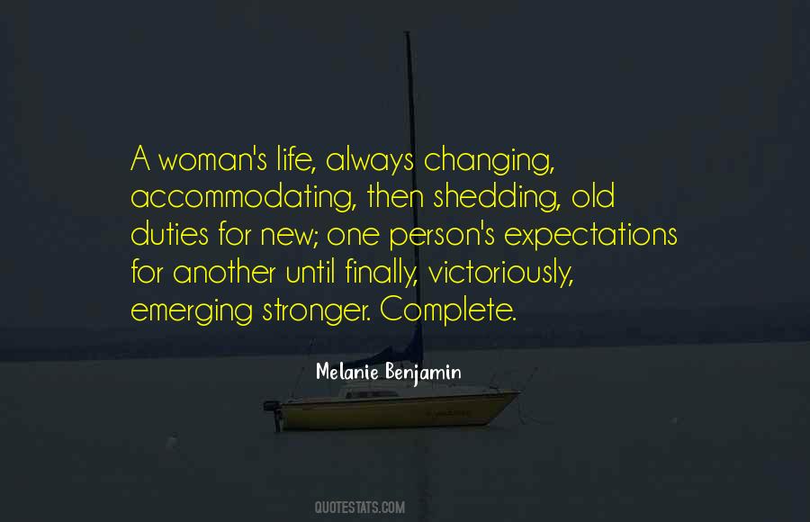 Woman Stronger Quotes #1262595