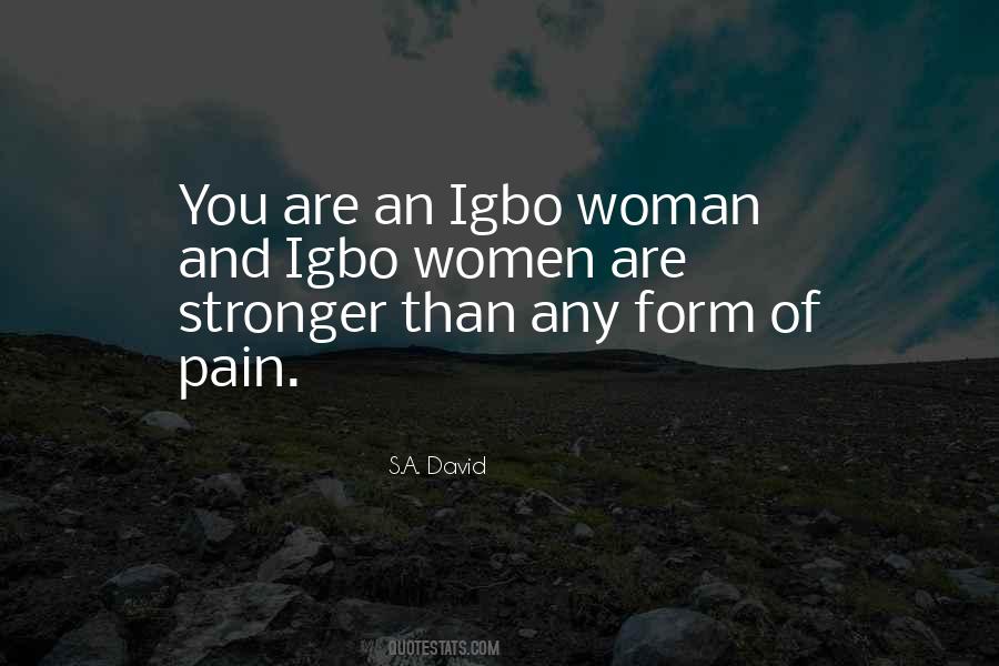 Woman Stronger Quotes #1371696