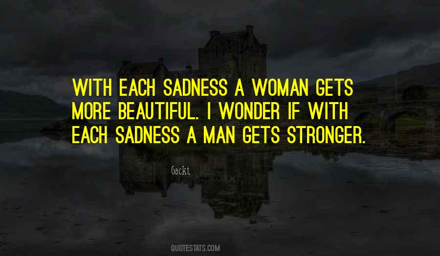 Woman Stronger Quotes #1408147