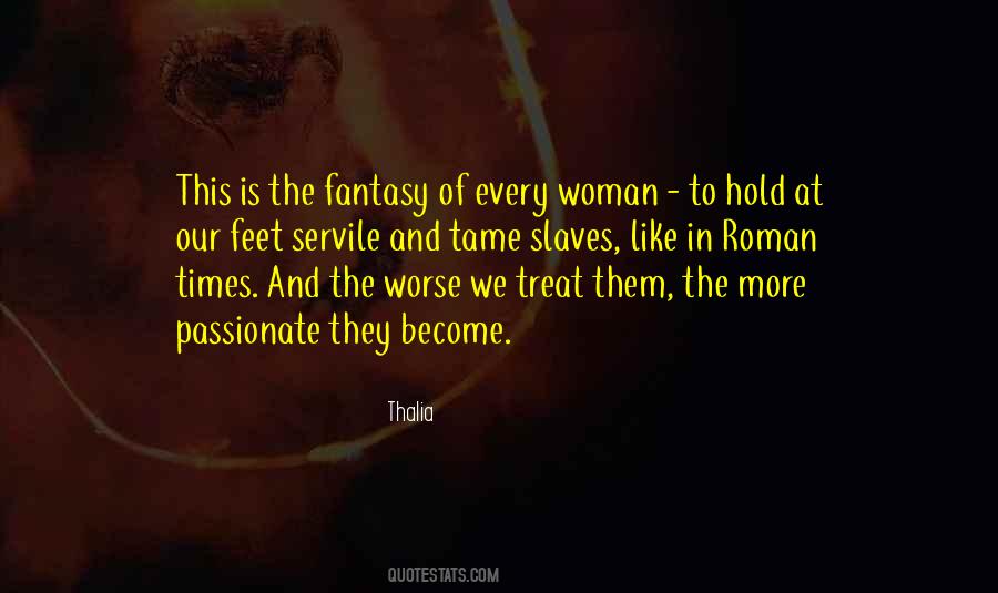 Woman Treat Quotes #153120